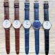 Knockoff IWC Portofino Moon phase Watches Blue Leather Strap (8)_th.jpg